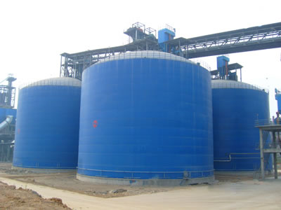 长武水泥钢板库改造