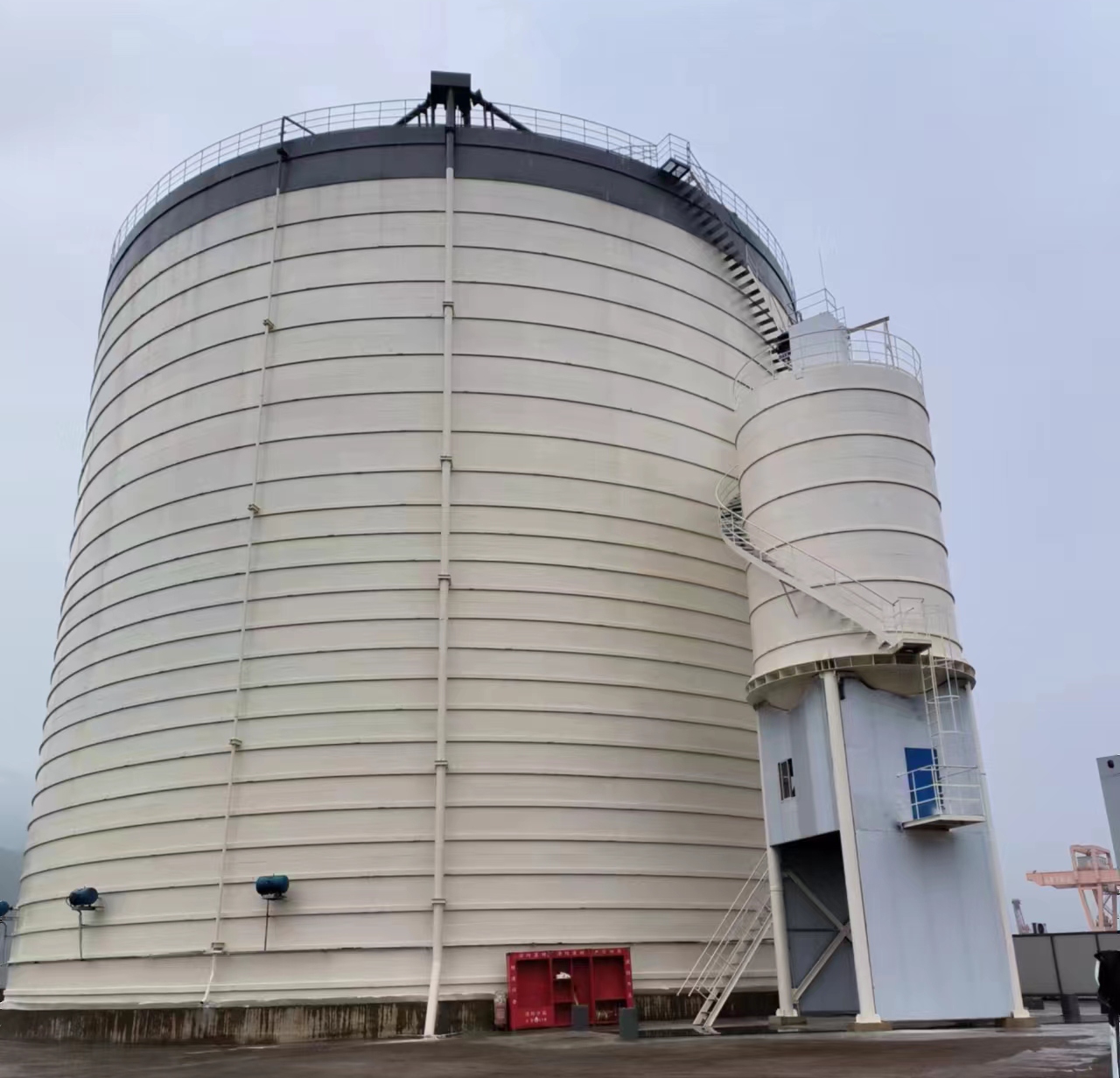 长武10万吨水泥钢板库